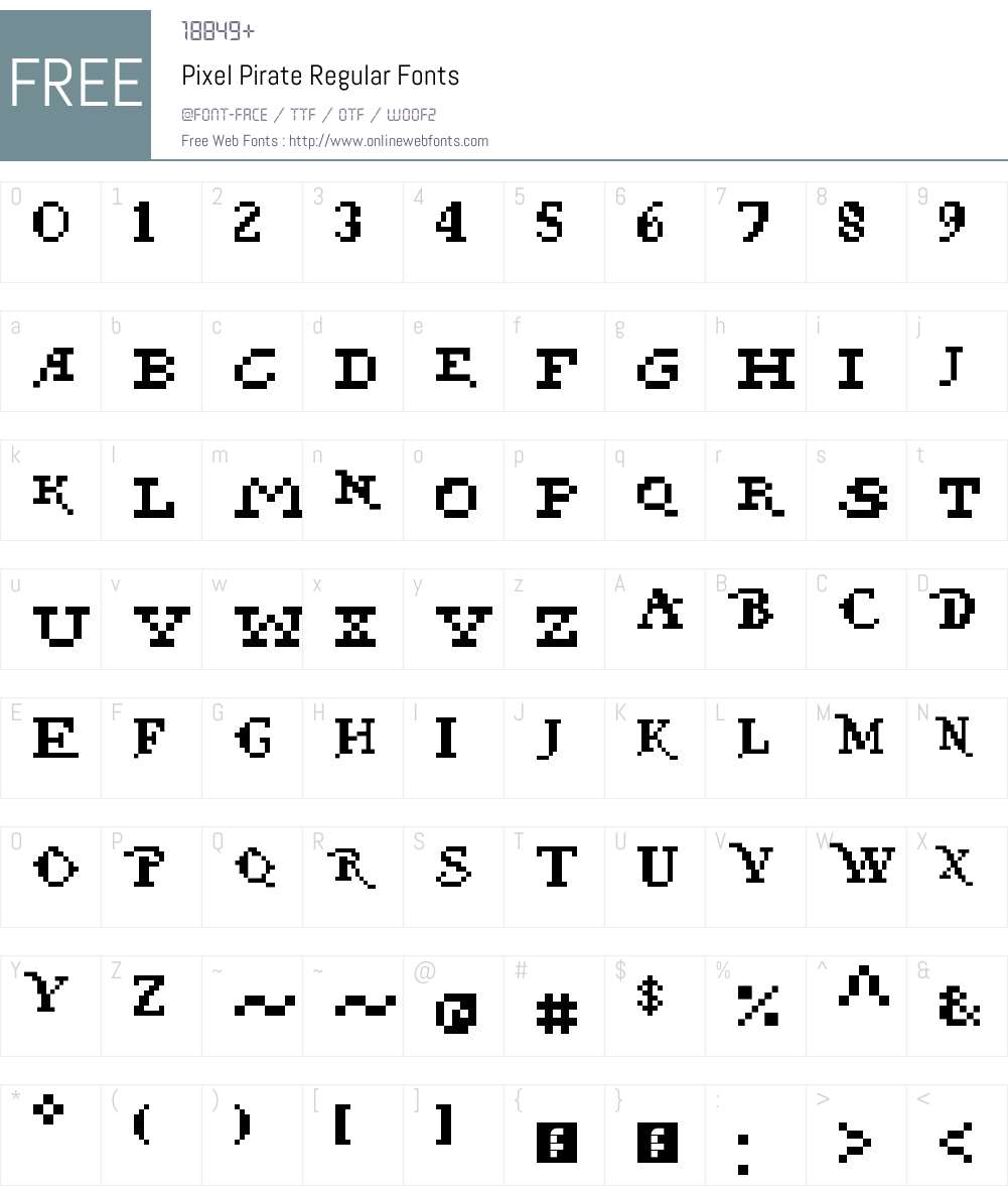 pirate fonts free