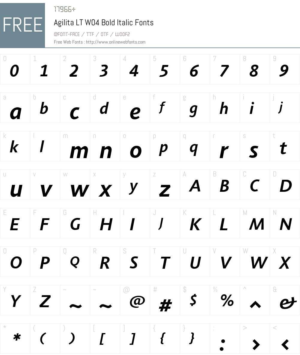 agilita font free download