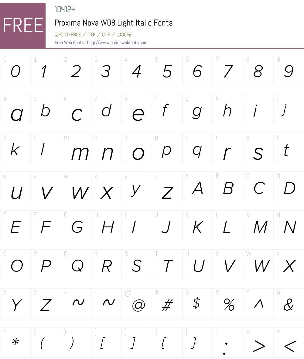 proxima nova bold font free download ttf