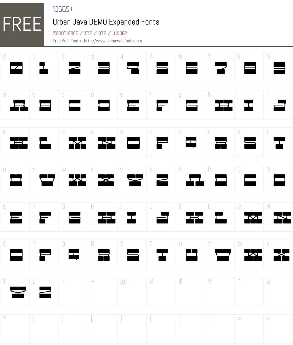 urban-java-demo-expanded-1-000-fonts-free-download-onlinewebfonts-com