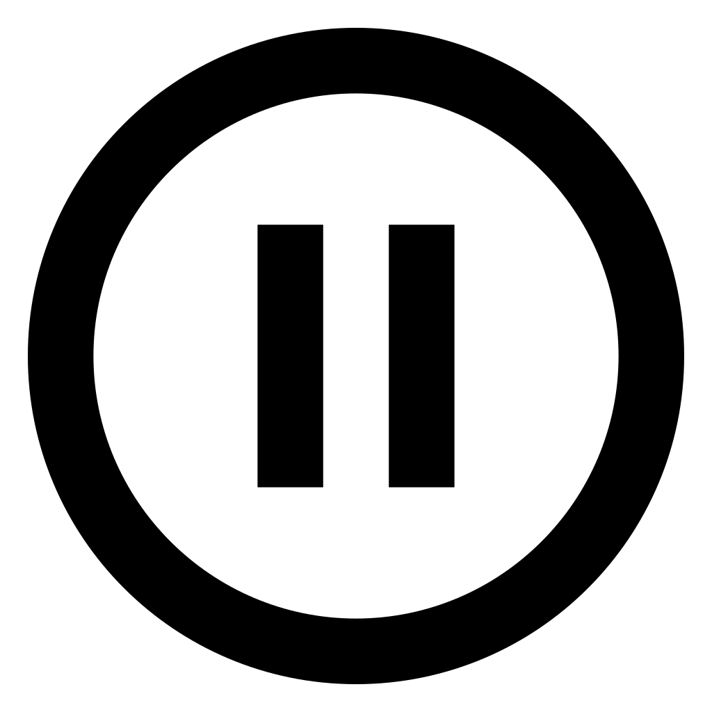 Pause Circle Outline