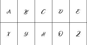 Wildan Type and Isolatype