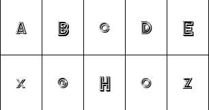 Peter Wiegel, original typeface by Carl Albert Fahrenwaldt 1901