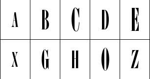 International TypeFounders, Inc, exclusively for Phil's Fonts, Inc