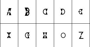 Max Infeld - Xerographer Fonts