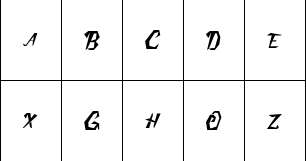 Letter A 2019
