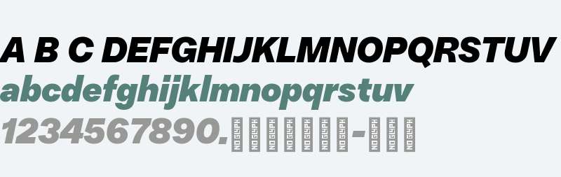 Trial-Resist Text Black Oblique