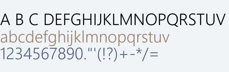 Segoe UI Semilight