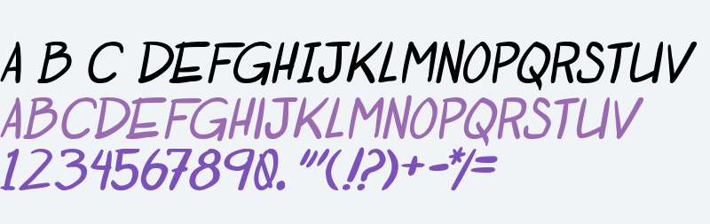 Otaku Rant Bold Italic