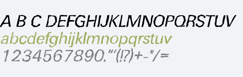 UltimateRandom-Italic