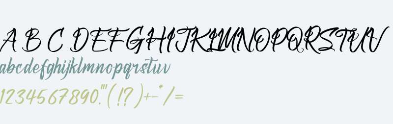 Symphony Calligraphy