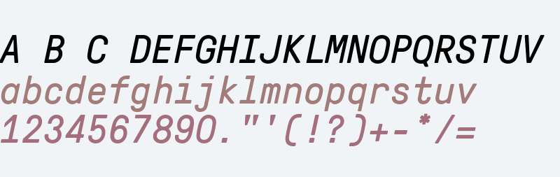 GTPressuraMono-RegularItalic