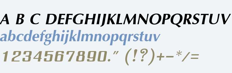 IrisUPC Bold Italic V2