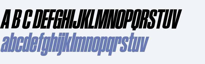 SwisspoTrial Condensed Black