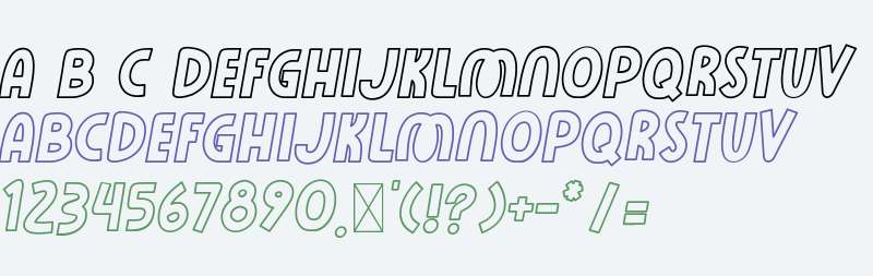 Rose Minie LineItalic