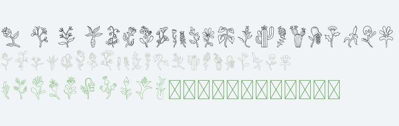 Fleuron Dingbats