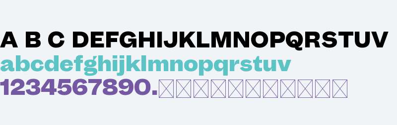 Mint Grotesk Trial Black Display