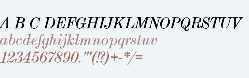 ModernExtT Italic