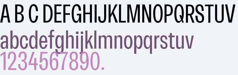 RB Rational Neue Condensed Test