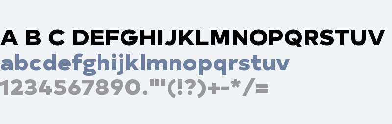 Typold Extended Black