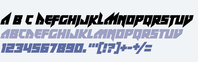 ZeF RAVE Italic