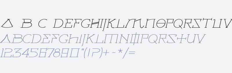 Newspeak Light W00 Regular