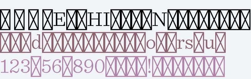 Copyright (C) H&FJ  typography.com