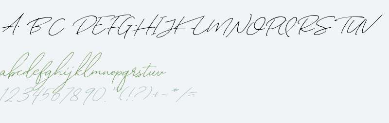 William Letter Signature DEMO