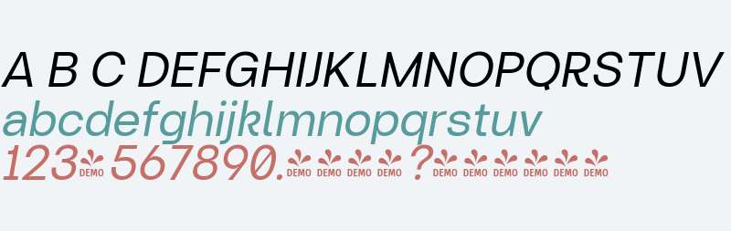 FSP DEMO - Turnkey Italic