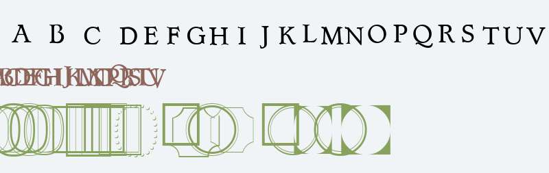 PIXymbols Signet W90 Oldstyle