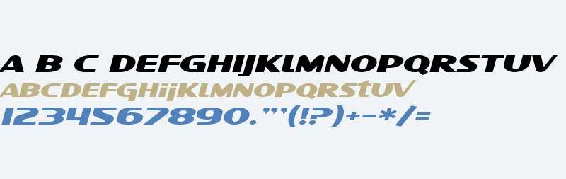 SF Intellivised Extended Italic V2 V2