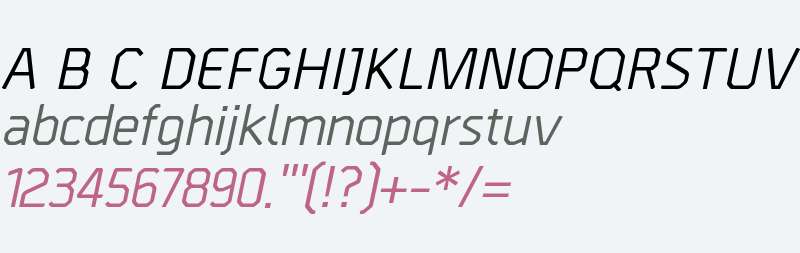 Borda W00 Medium Italic
