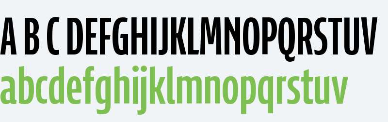 NRK Sans Compressed Medium