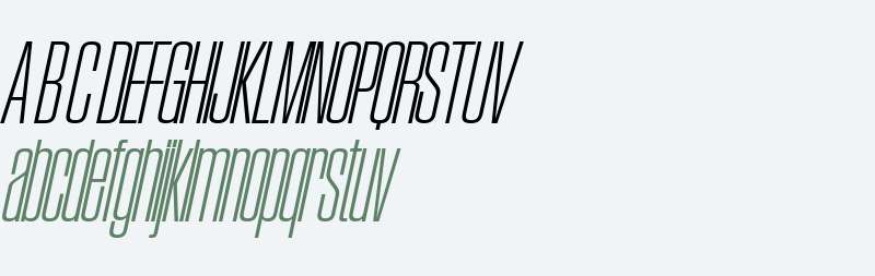 SwisspoTrial Condensed Extra Light Tall