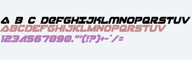 Skyhawk Condensed Italic