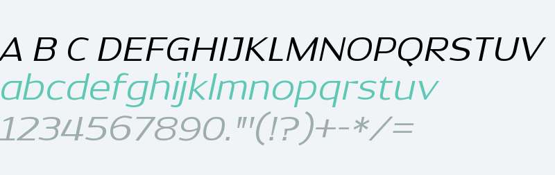 Dynasty OT W00 Light Italic