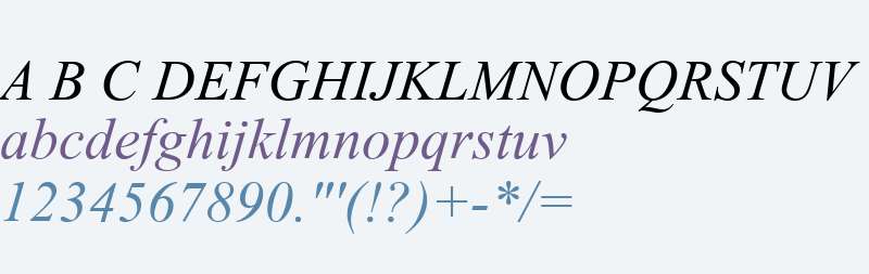 Angsana New Italic