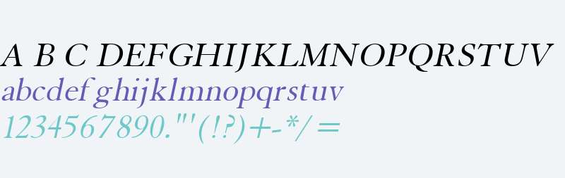 Elephant Italic