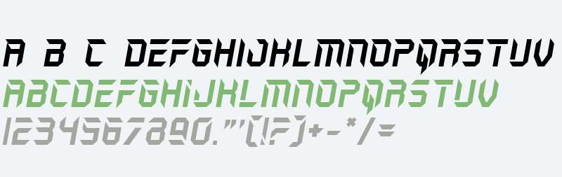 Holo-Jacket Bold Italic