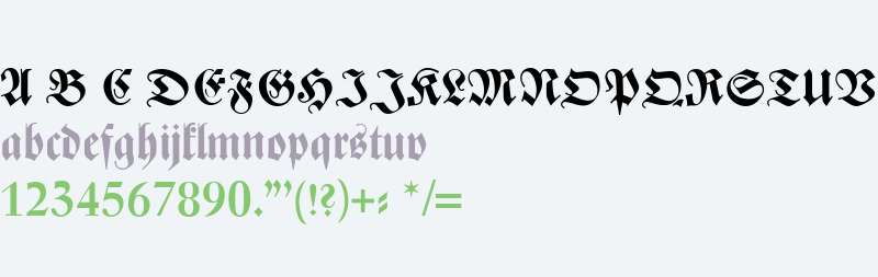 Zentenar Fraktur Bold