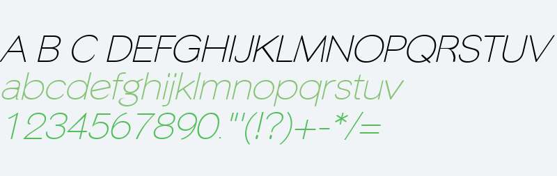 Phinster Fine Italic