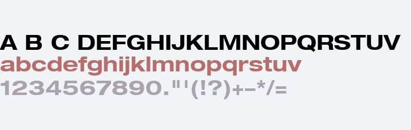 Helvetica LT 73 Bold Extended