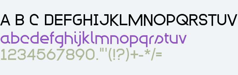 Modulario W00 Regular