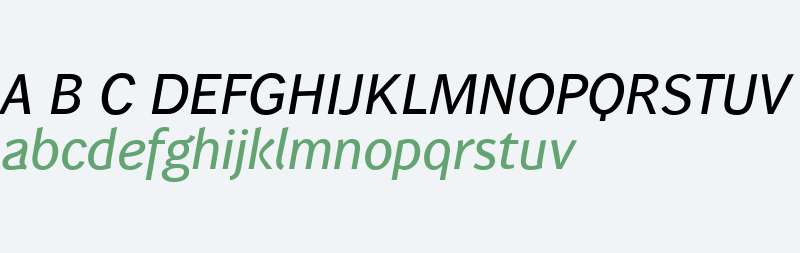 Wendelin Reduced 66 Kraeftig Kursiv