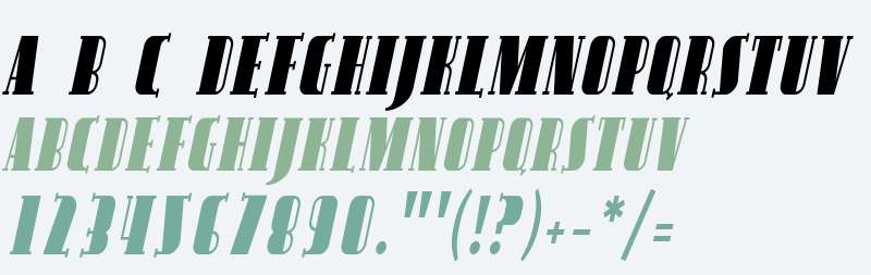 Avondale SC Cond Italic