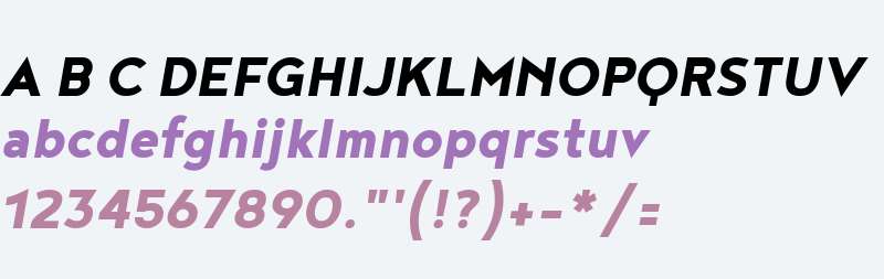 NoyhGeometric-HeavyItalic