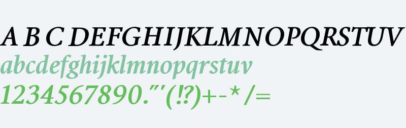 Antium Black sc W00 Italic