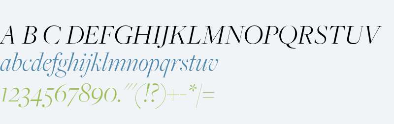 FreightBig W03 Light Italic