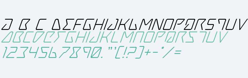 Tracer Super-Italic