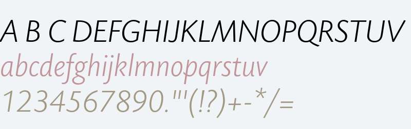 TodaySansNow CY LightItalic